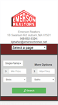 Mobile Screenshot of emersonrealtors.net