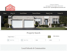 Tablet Screenshot of emersonrealtors.net